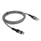 thumbnail image 5 of Cable USB de carga rápida tejido de mezclilla en relieve de 3A y 1m, cable de transferencia de datos para teléfono móvil/TabletType-C, 5 of 5