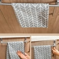thumbnail image 4 of Rinhoo Trade Towel Rack Over Door Towel Bar Hanging Holder Stainless Steel Bathroom Kitchen Cabinet Shelf Hanger, 4 of 10