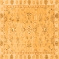 thumbnail image 1 of Ahgly Company Indoor Square Oriental Orange Traditional Area Rugs, 7' Square, 1 of 4