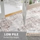 thumbnail image 2 of Alfombra de Área Boho Lavable Fácil 200x300cm Ladrillo Gris, 2 of 8