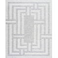 thumbnail image 2 of Bliss Rugs Bailey Transitional 5' x 7' Gray and White Indoor Outdoor Area Rug, 2 of 8