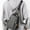 Gray, variant on Uuiauoio Crossbody Bags for Women Man, Waterproof Sling Bag Backpack Trendy Casual Cross Body Bags with Convertible Shoulder Strap Chest Bag for Camping Hiking Travel Essentials