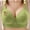 Green, variant on Jelly Bras for Women Sports Bras Large Bust Woman's Printing Gathered Together Large Size Daily Bra Underwear No Rims Red 3X
