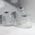 thumbnail image 5 of Mason Craft & More 3 Piece Hobnail Glass Canister Set with Airtight Stainless Steel Lids, 5 of 8