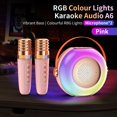 thumbnail image 2 of Dsscvnef Kids Singing Wireless Microphone Speaker Set Portable Karaoke Music Performance Easy To Use for Children, 2 of 9