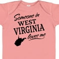 thumbnail image 4 of Inktastic Someone in West Virginia Loves Me Boys or Girls Baby Bodysuit, 4 of 5