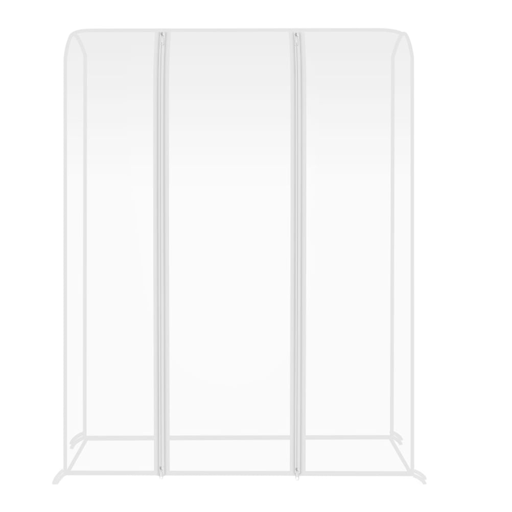FRCOLOR Garment Clothes Cover Protector Closet Storage Bag Hanging Clothing Garment Rack Cover