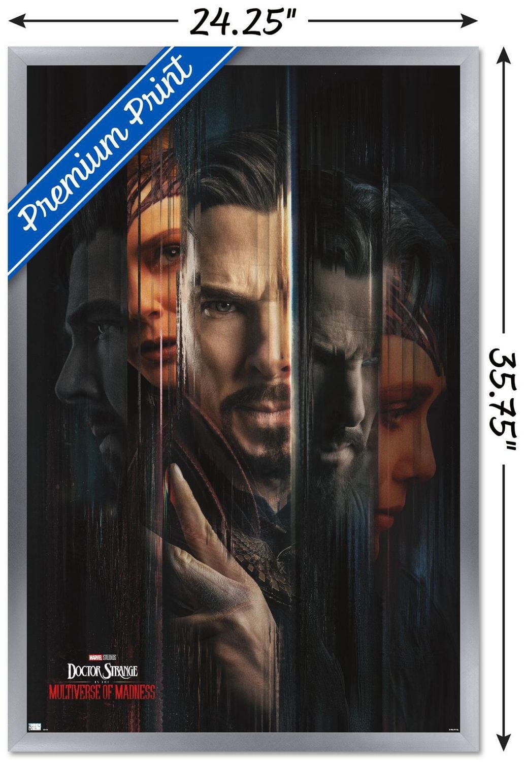 Marvel Doctor Strange in the Multiverse of Madness - Teaser One Sheet Wall Poster