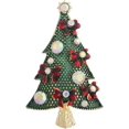 thumbnail image 1 of Broche navideño, broche de árbol de Navidad, broche de diamantes de imitación, regalo de fiesta para mujeres y niñas., 1 of 5