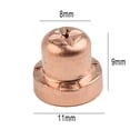 thumbnail image 3 of Bgsha PT-31 CT312 Coupe 40/50 Coupe-Plasma Torche Consommables 20 Pcs Embouts Buse, 3 of 10