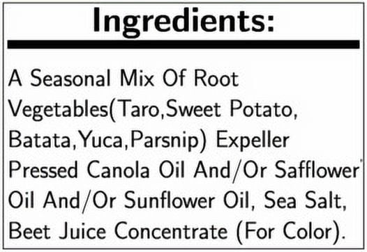 Terra Original Exotic Vegetable Chips, 1.5 Ounce -- 8 per Case.