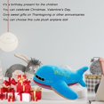 thumbnail image 5 of Peluche de peluche AirPlane Plush XiRiDa, azul, 40 cm, 5 of 5