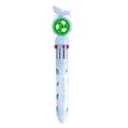 thumbnail image 1 of Marque d'Avertissement Carrée Verte Recyclable Stylo à Bille Multicolore Fournitures Scolaires, 1 of 3
