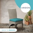 thumbnail image 2 of ARDEN Basics Outdoor Seat Pad Cushion, 17 x 17, Water Repellent and Fade Resistant, Luna Geometric, 2 of 9