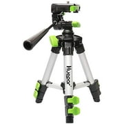 Huepar TPD05 19.7" Lightweight Aluminum Tripod-Portable Adjustable Tripod for Laser Level and Camera, with 3-Way