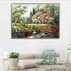 thumbnail image 5 of Bosque casa paisaje pintura de diamantes de imitación paisaje cristal punto de cruz decoración del hogar imagen de diamante Advancent JJ14138-02, 5 of 6