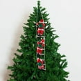 thumbnail image 4 of Xihbxyly Adorno Navideño de Papá Noel, Diseño de Escalera de Cuerda para Escalar, Decoración Festiva para Árbol y Puerta, Decoración para Fiestas, Juego de 3 Piezas, 25 Cm, 4 of 7