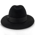 thumbnail image 5 of Empire - Walrus Hats Grey Wool Felt Fedora Hat - H7001, 5 of 6