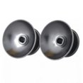 thumbnail image 2 of YUNDAP 2pcs Grip Stick for PS4 Xbox One Game System Controller Universal Metal Mushroom Rocker Cap Black, 2 of 8