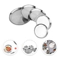 thumbnail image 3 of Shisuyan Multipurpose Barbecue Plate Stainless Steel 1Pc 7.9x7.9x0.8in, 3 of 8