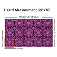 thumbnail image 3 of Feelyou Glitter Diamond Fabric by the Yard 5 Yards, Damask Floral Print Sewing Fabric, Bohemian Theme Home Decor Fabric by the Yard, Breathable Home Decor, 3 of 6