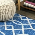 thumbnail image 3 of JONATHAN Y MOROCCAN HYPE 3 x 5 Area Rug, Asilah Ogee Fretwork - Blue/Gray, MOH104B-3, 3 of 10