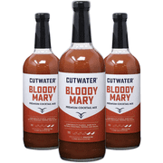 Cutwater Mild Bloody Mary Mix 3 Pack - 1L Bottles- 25 Calories Fat-Free - Full-Bodied Flavorful Mixe