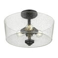 thumbnail image 2 of IN61104SN Acclaim Lighting Rowe 3-Light Semi-Flush Mount - 15 Inches Wide by 10 Inches High-Satin Nickel Finish, 2 of 2