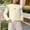 Beige, variant on NAISIBABY Girls T Shirt with Ruffle, Fashion Long Sleeve Fashion Heart Crewneck Kids Casual Spring Fall Tops Pink 8T