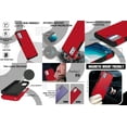 thumbnail image 2 of MK Dual Layer Slim Case for Nokia C300 (with Tempered Glass Screen Protector) Crimson Red, 2 of 4