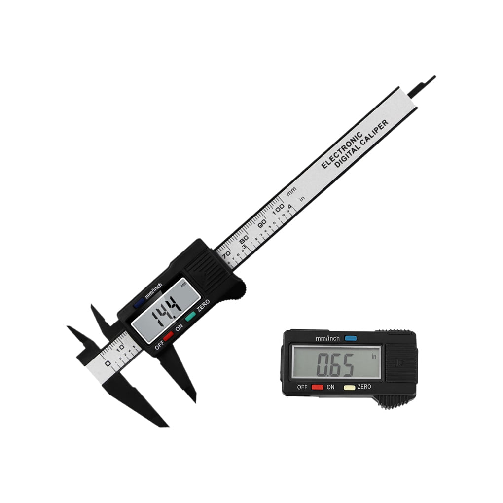 Portable Metal Millimeter Vernier Slide Caliper Ruler Guage Measuring Tool New 