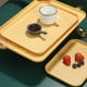 thumbnail image 5 of Bandeja rectangular de plástico para fiestas, restaurantes, picnic interior o exterior, camping, 5 of 5