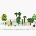 thumbnail image 4 of FESTFENDS 1Set Green Plastic Model Trees for Diorama Landscape with Lightweight and Durable Material, 4 of 8