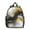 Black White-2, variant on Black White and Gold Marble Backpack Backpack for School,Cute School Bag,Schoolbag with Adjustable Shoulder Straps & Padded Back,13.8"x11.4"x6"