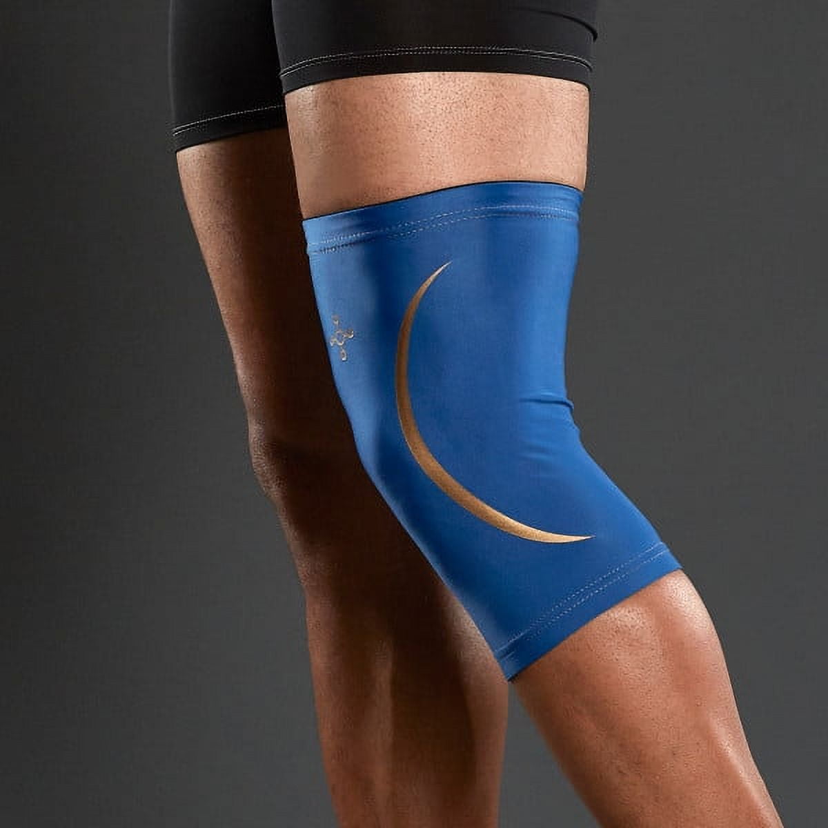 Tommie Copper Sport Compression Knee Sleeve, Blue, Large/xl