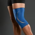 Tommie Copper Sport Compression Knee Sleeve, Blue, Small/Medium