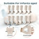 thumbnail image 4 of 6 rodilleras antideslizantes para gatear para bebés y calcetines antideslizantes para bebés, Protector de rodilla para niños pequeños, 4 of 5