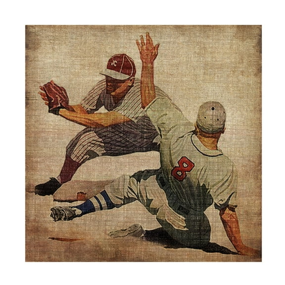 Trademark Fine Art John Butler Vintage Sports Vii Canvas Wall Art - 24x24