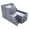 thumbnail image 2 of Two Story Base, Terrain Scenery for Tabletop 28mm Miniatures Wargame, 3D Printed and Paintable, EnderToys, 2 of 3
