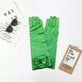 thumbnail image 2 of Generic Girls Bowknot Gloves 1 Pair Of Soft Breathable Bow Gloves for Stage Performances Parties and Special Events Perfect Accessory （One Size Green）, 2 of 6