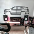 thumbnail image 5 of LaModaHome 2021 Yukon 5th Gen Metal Silhouette Wall Art, 5 of 5