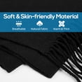thumbnail image 4 of USB Rechargeable Heated Scarf Electric Heating Scarf with Neck Heating Pad Washable Shawl Soft Warm Neck Christmas Gift for Women Men, 4 of 7