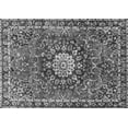 thumbnail image 1 of Ahgly Company Indoor Rectangle Medallion Gray Traditional Area Rugs, 4' x 6', 1 of 1
