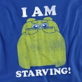thumbnail image 2 of Hungry Hungry Hippos Im Starving Women's T Shirt, Royal, Small, 2 of 6