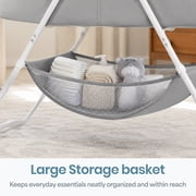 Dream On Me Karley Bassinet, Grey