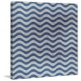 thumbnail image 2 of "Blue Waves" Painting Print on Wrapped Canvas, 2 of 7