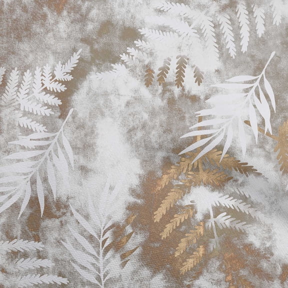 oneOone Polyester Spandex Brown Fabric Tropical Watercolor Diy Clothing Quilting Fabric Print Fabric By Yard 56 Inch Wide