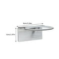 thumbnail image 4 of EeaseMX 1 soporte para secador de pelo de acero inoxidable 304 para pared de baño., 4 of 7