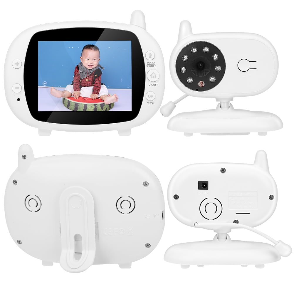 Moniteur bébé caméra kikido,babyphone,ecoute bébé vidéo, caméra de  surveillance sans fil, vox mode IKI-603-babyphone - Conforama
