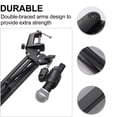 thumbnail image 4 of CIMAXIC Microphone de Studio de Diffusion Micro Suspension Perche Bras à Ciseaux Support (Noir),30.71"X1.97"X1.57 Pouces, 4 of 5